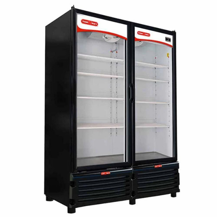 Refrigerador Vertical 2 Puertas Cristal 42 Pies Torrey TVC42-2P