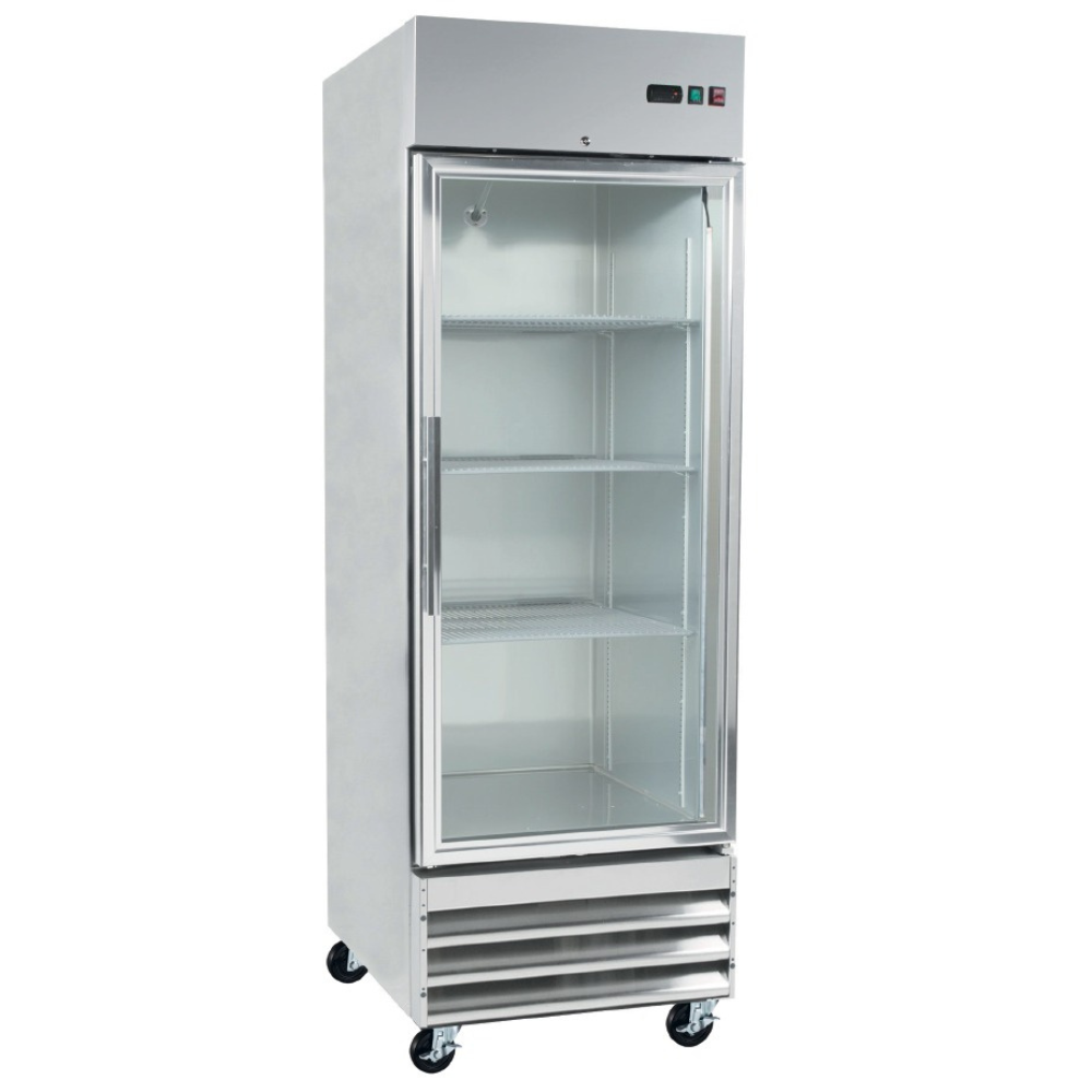 Torrey RVCA-23UI Refrigerador vertical 1 puerta de cristal 14.47 pies CSRVCA23009