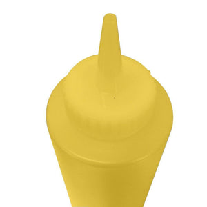 ISBW SBY-12 PLTHSB012Y Botella Dispensador exprimible Amarillo 12 Oz (354.88 ml) Utensilios ISBW 