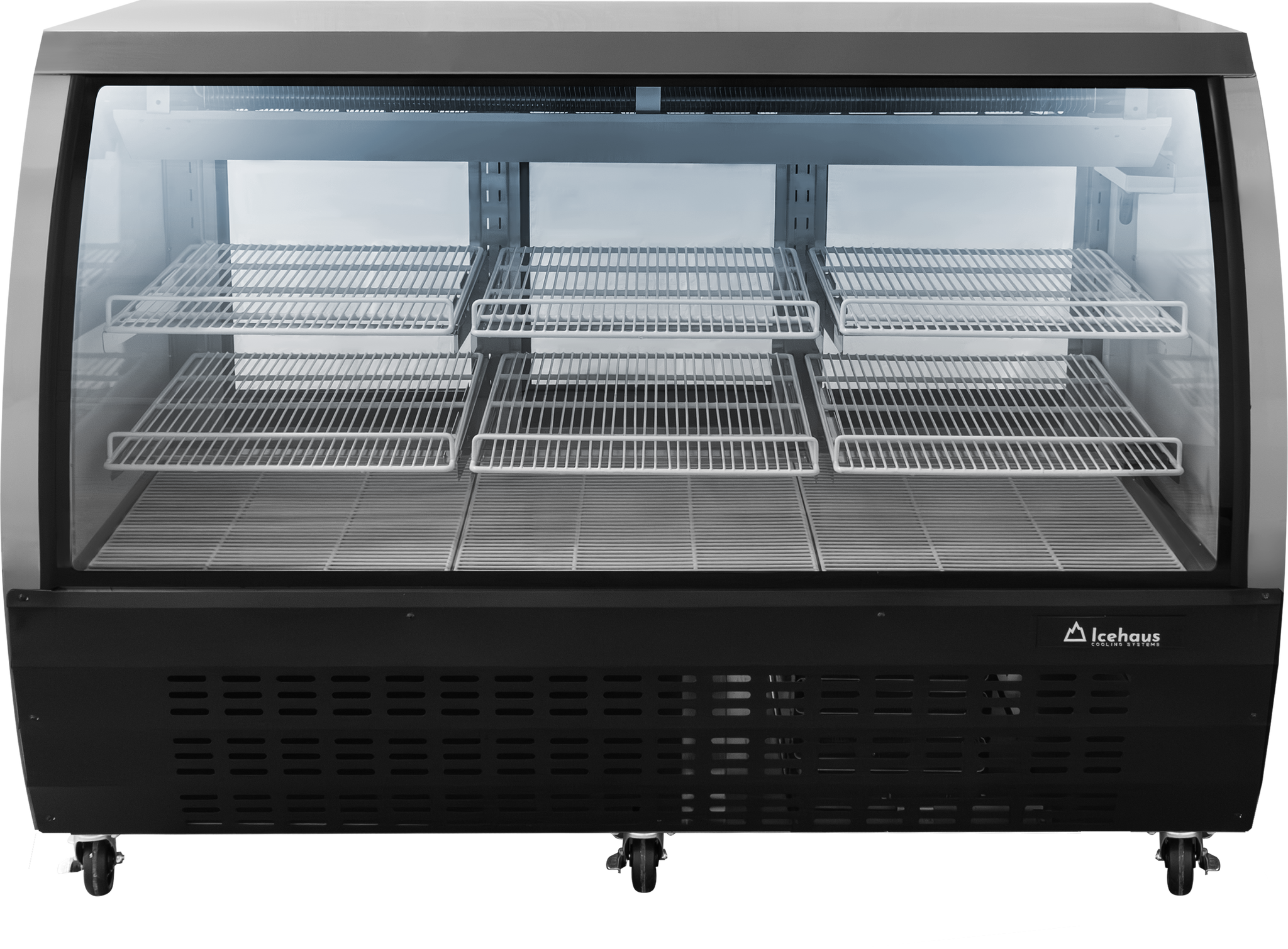 Vitrina Cremera Cristal Curvo, 3 Puertas, 20.4 Pies Drago VCI-200