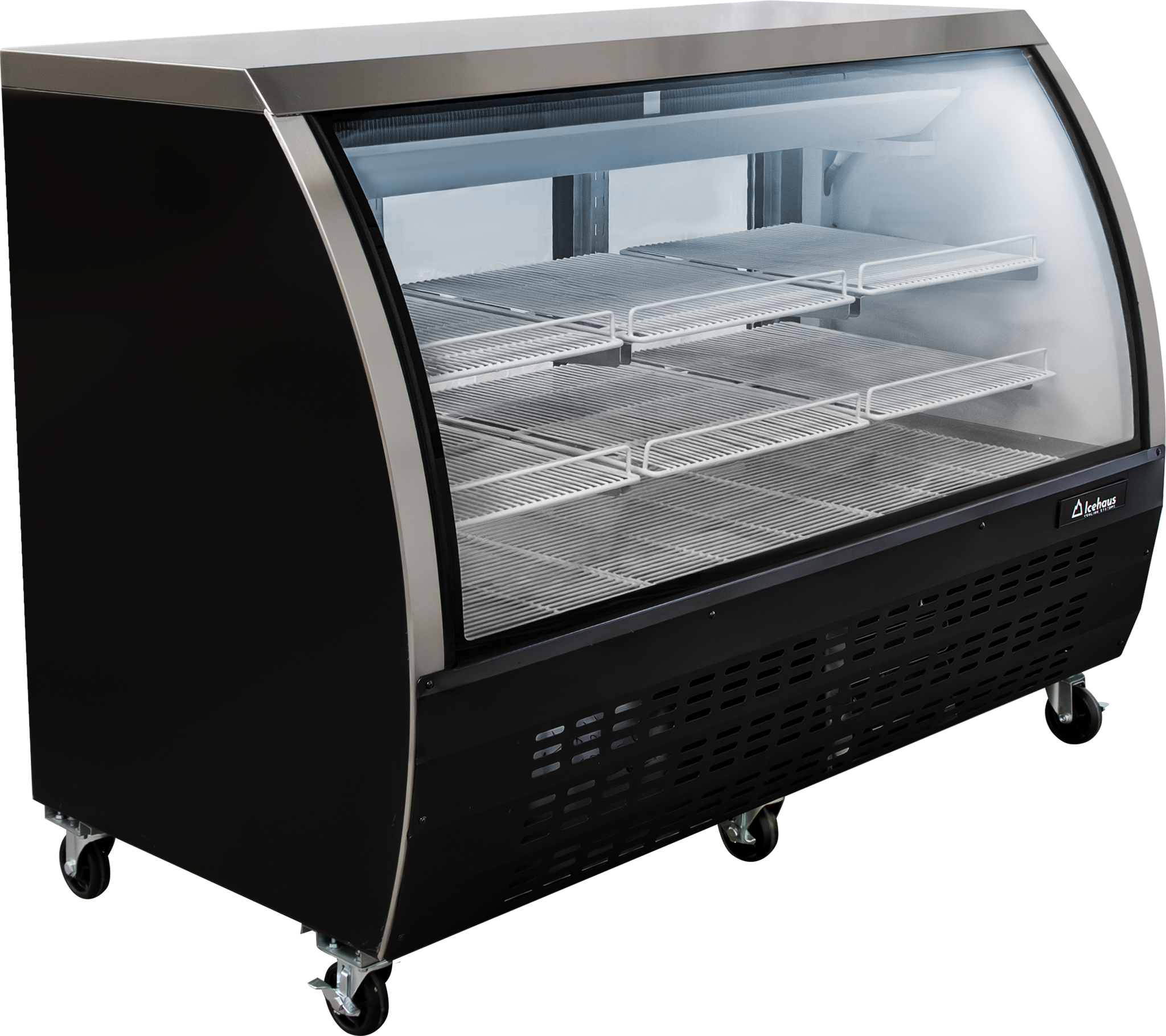 Vitrina Cremera Cristal Curvo, 3 Puertas, 20.4 Pies Drago VCI-200