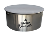 INMEZA GALP Crepera Galette 40 CMS a gas con placa pulida