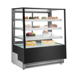 Vitrina Refrigerada De Piso Cristal Recto 350 L 480W 110V Migsa ARC-300L