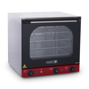 Torrey HEC-4V Horno de convección eléctrico con inyector de vapor 2,670 W 220 V CQHEC4V0039