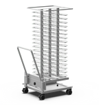 Carro en Acero Capacidad 102 Plates QUICK.Plate Unox XEVTL-102P