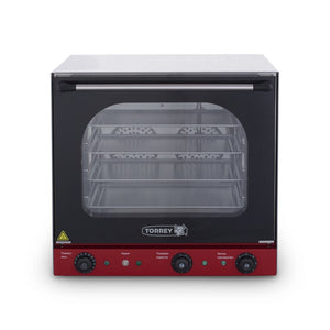 Torrey HEC-4V Horno de convección eléctrico con inyector de vapor 2,670 W 220 V CQHEC4V0039