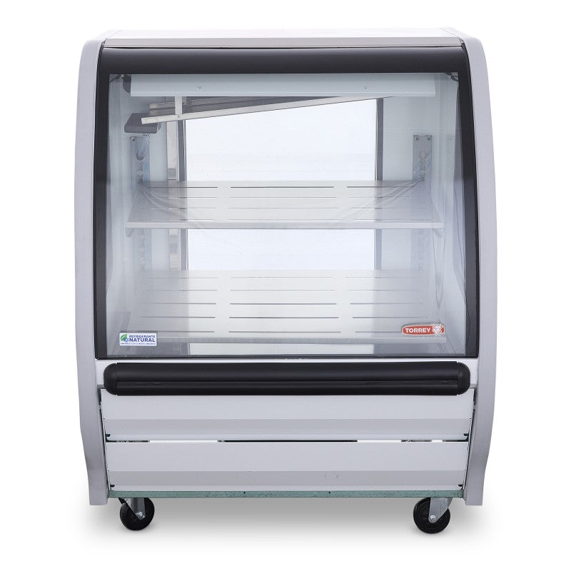 Torrey TEM100 LS R290 Vitrina exhibidora Blanca de vidrio curvo 293 L 1029042