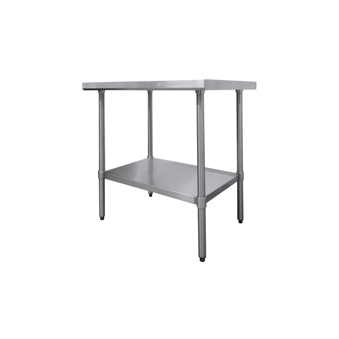 Mesa Tipo Isla Acero Inoxidable 180x70x90 cm International MTI.180