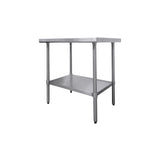 Mesa Tipo Isla Acero Inoxidable 90x70x90 cm International MTI.90
