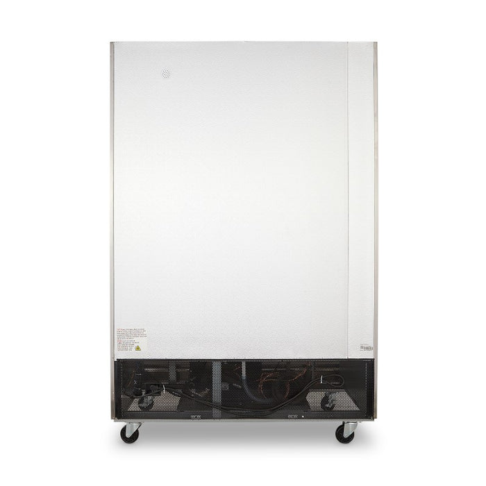 Congelador Vertical 2 Puertas Solida Acero Inox 47 Pies Torrey CVSA-47UI