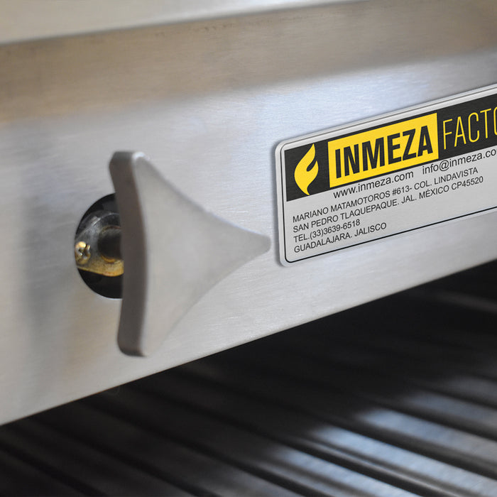 Plancha Mediana a Gas LP 3 Quemadores INMEZA FACTORY PLAMI LP