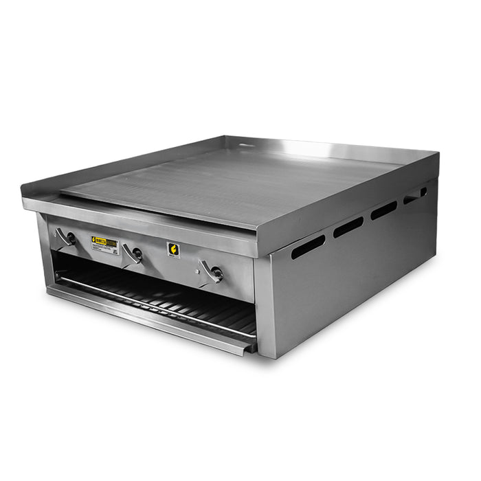 Plancha Mediana a Gas LP 3 Quemadores INMEZA FACTORY PLAMI LP
