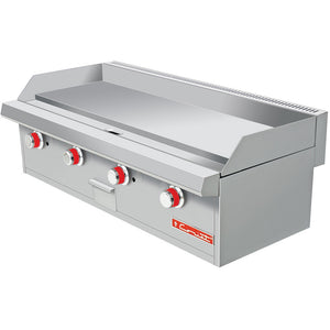 CORIAT CH-4 DE MESA PETIT PREMIUM Plancha a gas, con 4 quemadores tubulares, placa de 3/4" de espesor. 26010811
