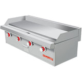 CORIAT CH-4 DE MESA PETIT PREMIUM Plancha a gas, con 4 quemadores tubulares, placa de 3/4" de espesor. 26010811