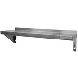 Repisa de Apoyo Pared Acero Inoxidable 120x30x24.5 cm International REP30X120