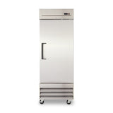 Congelador Vertical 1 Puerta Solida Acero Inox 23 Pies Torrey CVSA-23UI