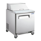 Mesa Fria Para Ensaladas 1 Puerta Tipo Americano 170 L 110V Migsa SCL-1