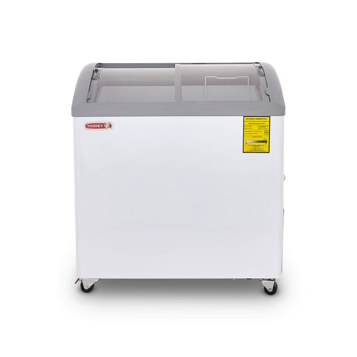 Congelador Horizontal Tapa Cristal Curvo 170L Torrey CHC-80CR