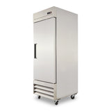 Congelador Vertical 1 Puerta Solida Acero Inox 23 Pies Torrey CVSA-23UI