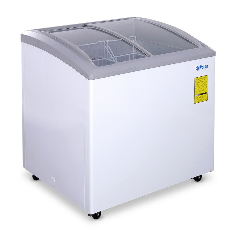 Polar CH-200CR Congelador horizontal tapa cristal curvo 152 litros CCH200CR012