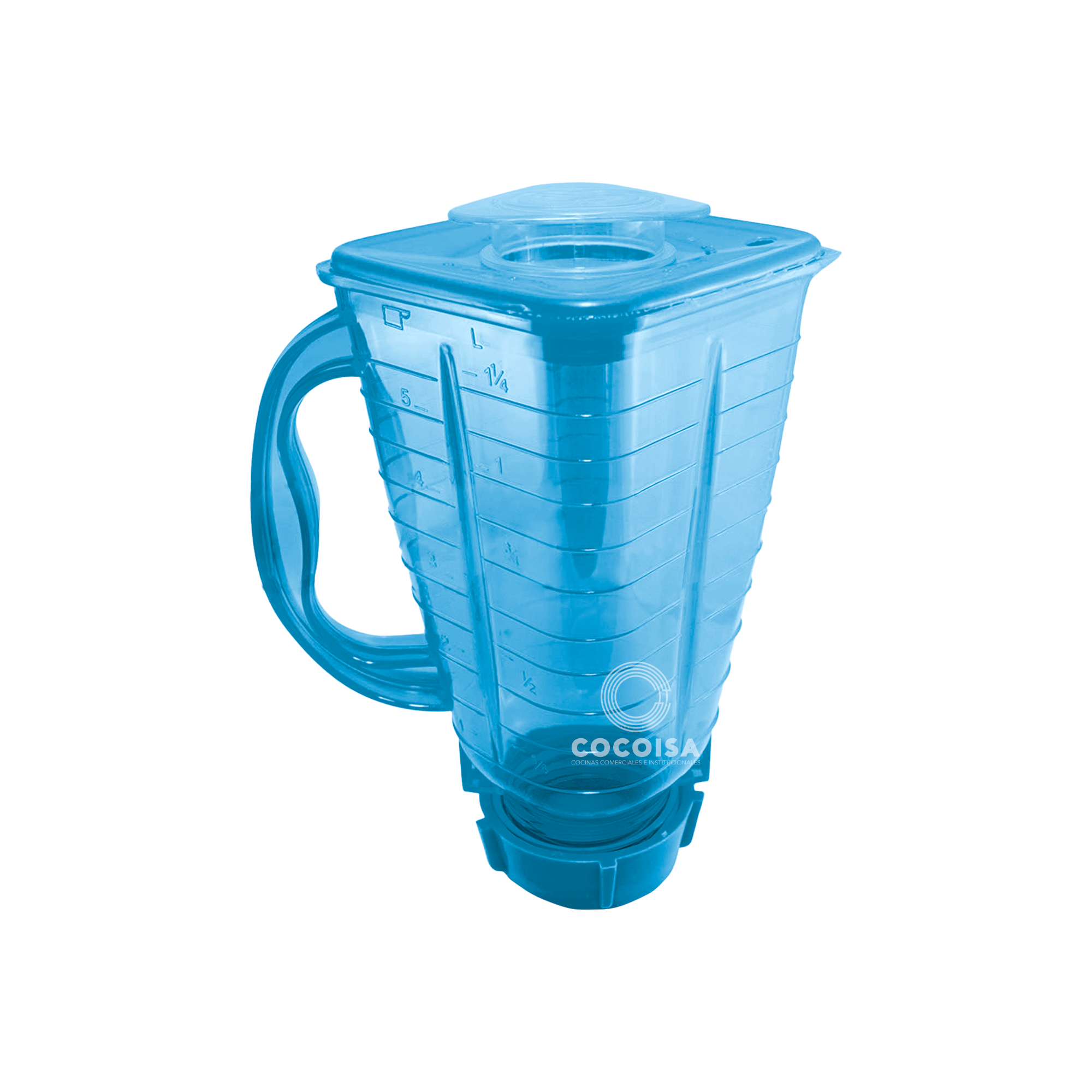 BESTHELG 21221-Azul Licuachela Fluorescente 1.25 litros