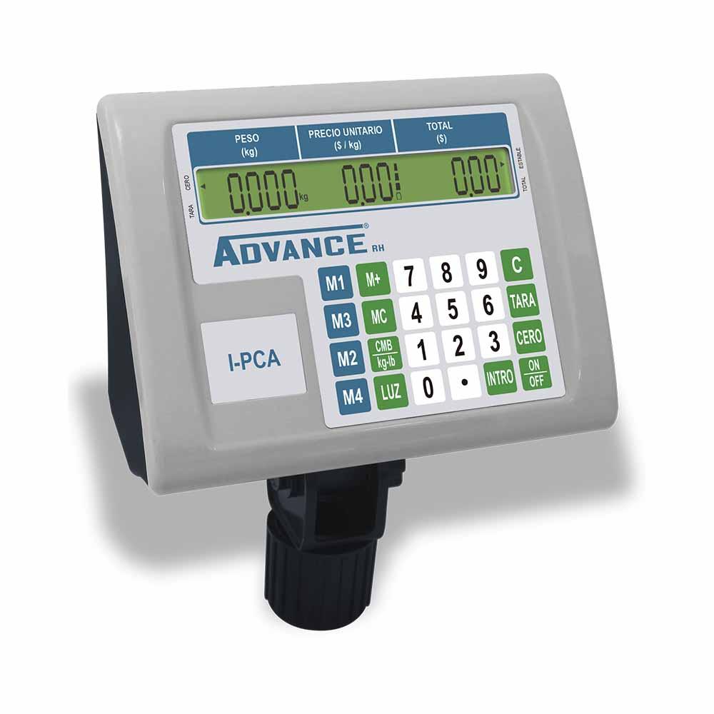 Advance I-PCA Indicador Báscula Electrónica LCD Backlight Indicadores Advance 