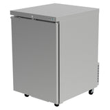 ASBER ABBC-23-S-HC Refrigerador Contrabarra Acero Inoxidable 1 puerta Solida 8.9 Pies3 Envio Cobrar Refrigeracion ASBER 