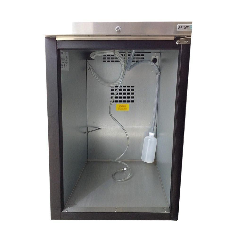 ASBER ADDC-23-HC Dispensador Refrigerado Cerveza de Barril Vinil Negro 1 Puerta Envio Cobrar Refrigeracion ASBER 