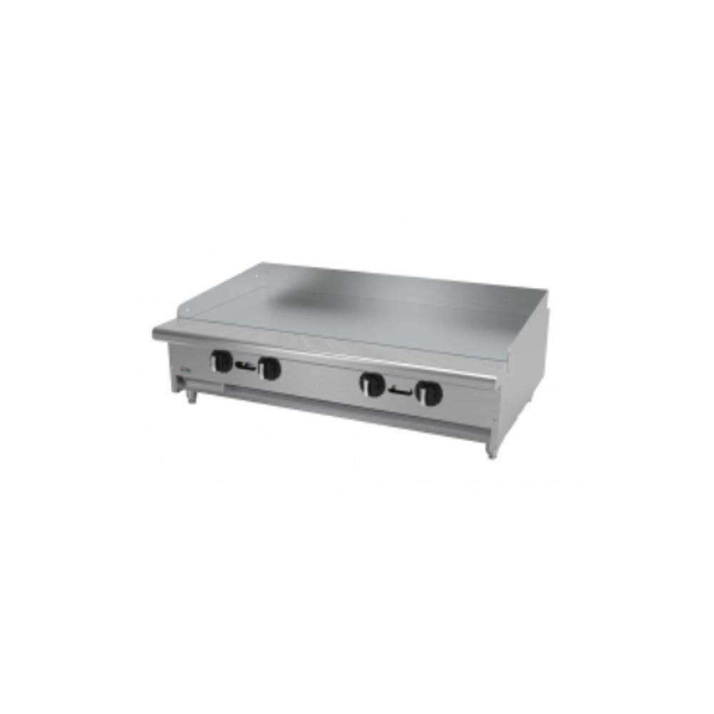 Asber AETG-48-H Plancha Lisa Termostática 5 Quemadores Tipo U Teriyaki Teppanyaki Planchas ASBER 