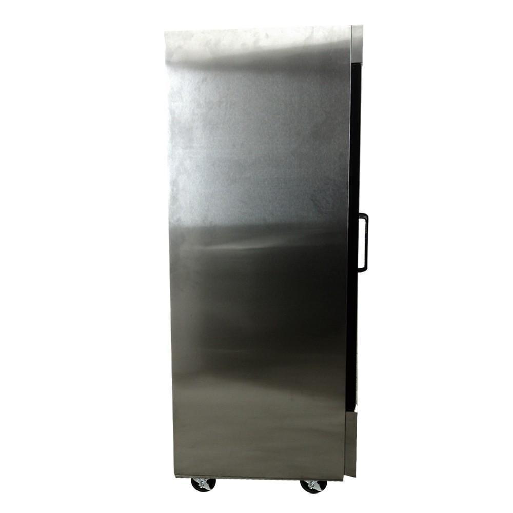 ASBER ARR-23-G-H Refrigerador 1 puerta de Cristal 23 Pies Acero Envío Cobrar Refrigeracion ASBER 