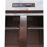 ASBER ARR-37 Refrigerador 2 Puertas Solidas 37 Pies Acero Inoxidable Envio Cobrar Refrigeracion ASBER 
