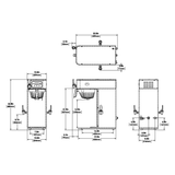 ICB-DV Cafetera Percoladora BUNN 53100.0100