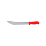 Caledonia cabic-10r cuchillo bistecero curvo 10" rojo