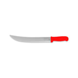 Caledonia cabic-12r cuchillo bistecero curvo 12" rojo