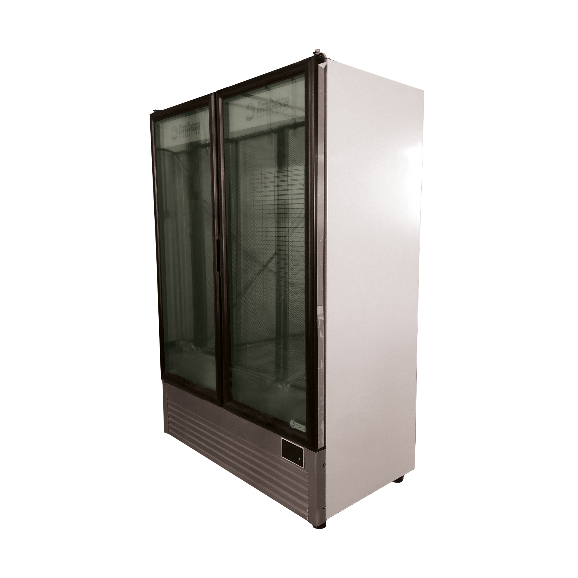 Imbera VFD43B Congelador Vertical Esmaltado Blanco con Control Inteligente 115 V