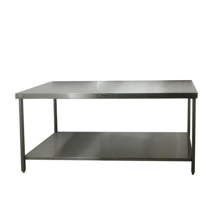 Mesa de Trabajo 1 m Isla Con Entrepaño INMEZA FACTORY MI100IE