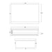 INMEZA PLAGi Plancha Salamandra Comercial Acero Inoxidable 100 x 70 Teriyaki Teppanyaki Planchas INMEZA 