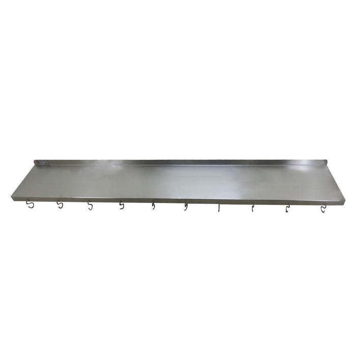 INMEZA RE190 Repisa Garabato Grande 190 cm Acero Inoxidable REPISAS INMEZA 