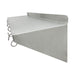 INMEZA RE90 Repisa Garabato chica en Acero Inoxidable 90x30x26 cm REPISAS INMEZA 