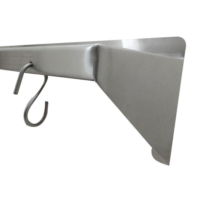 INMEZA RE90 Repisa Garabato chica en Acero Inoxidable 90x30x26 cm REPISAS INMEZA 