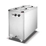 Migsa MCP-2 Calentador eléctrico de platos doble