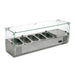 MIGSA RT-1200L Vitrina Exhibidora Refrigerada de Sobre Mesa para Ensaladas y Pizza Envio por Cobrar Vitrinas / Exhibidores MIGSA 