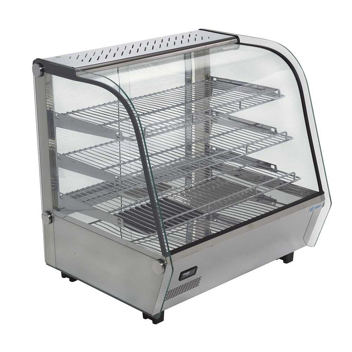 MIGSA RTR-120L Vitrina Exhibidora Caliente Sobre Mostrador 30 a 90 °C Envio Gratis Vitrinas / Exhibidores MIGSA 