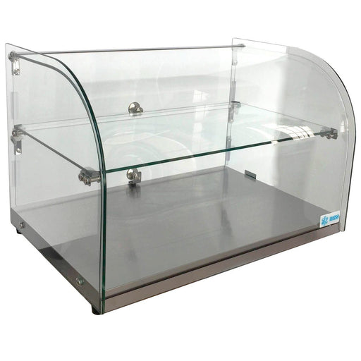 MIGSA RTZ-45L Vitrina Exhibidora Neutra Cristal Curvo Envío por Cobrar Vitrinas / Exhibidores MIGSA 