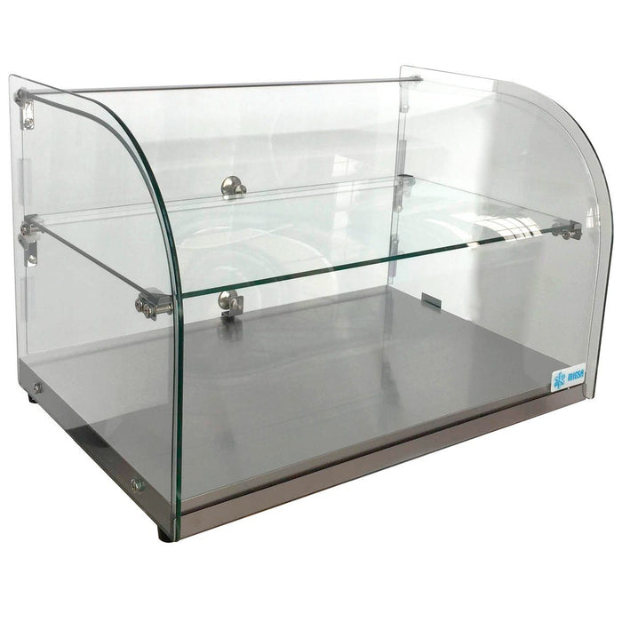 MIGSA RTZ-45L Vitrina Exhibidora Neutra Cristal Curvo Envío por Cobrar Vitrinas / Exhibidores MIGSA 