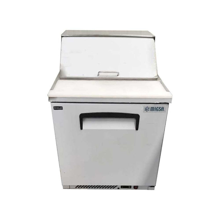 Migsa SCL-1 Mesa Fria para Ensaladas de 1 Puerta 170 lts Envio por Cobrar Mesas Refrigeradas MIGSA 