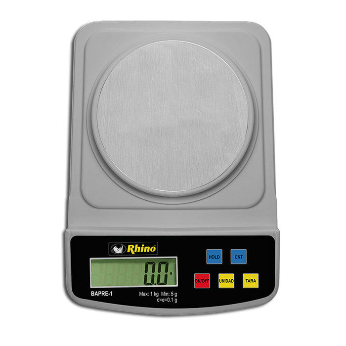 Bascula De Precisión 1 Kg Rhino BAPRE-1