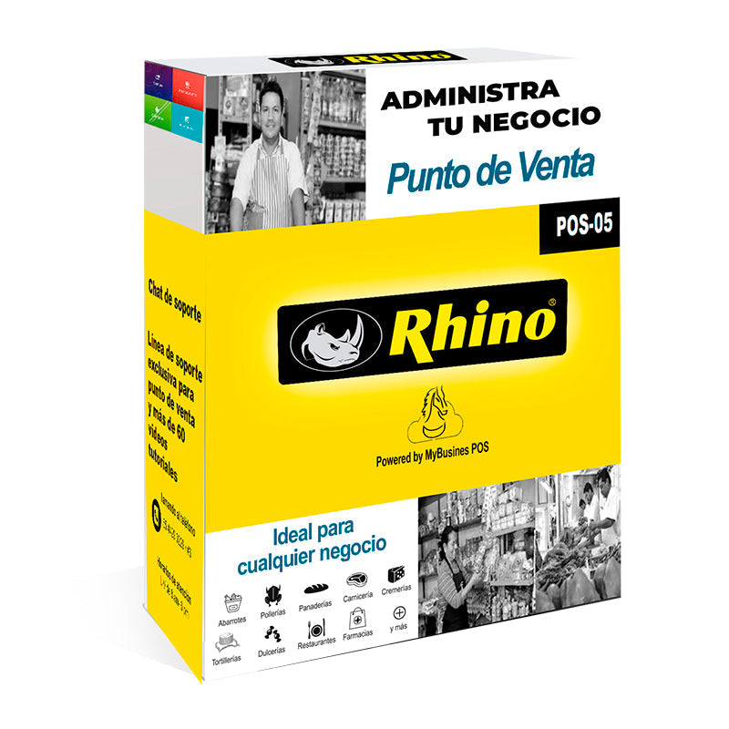 Software De Administración Rhino POS-05