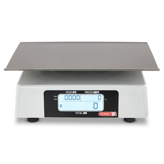 Báscula Digital, Tri-Rango Para Mayor Exactitud Acero Inox 30kg Torrey SX-30 PRO