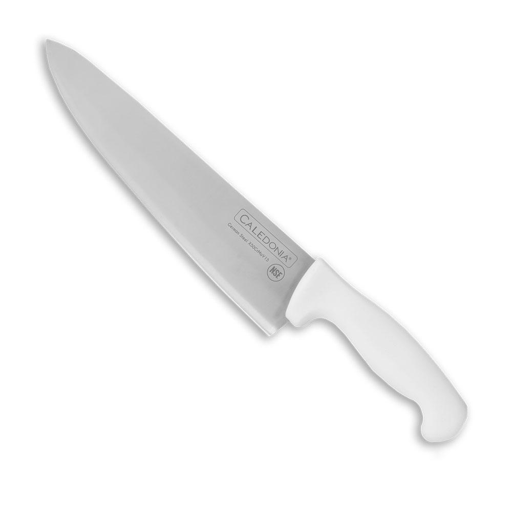 Caledonia CACHE-10B Paquete 12 Cuchillos Chef Profesional Ergonómico 10 Pulgadas Cuchillo Caledonia 